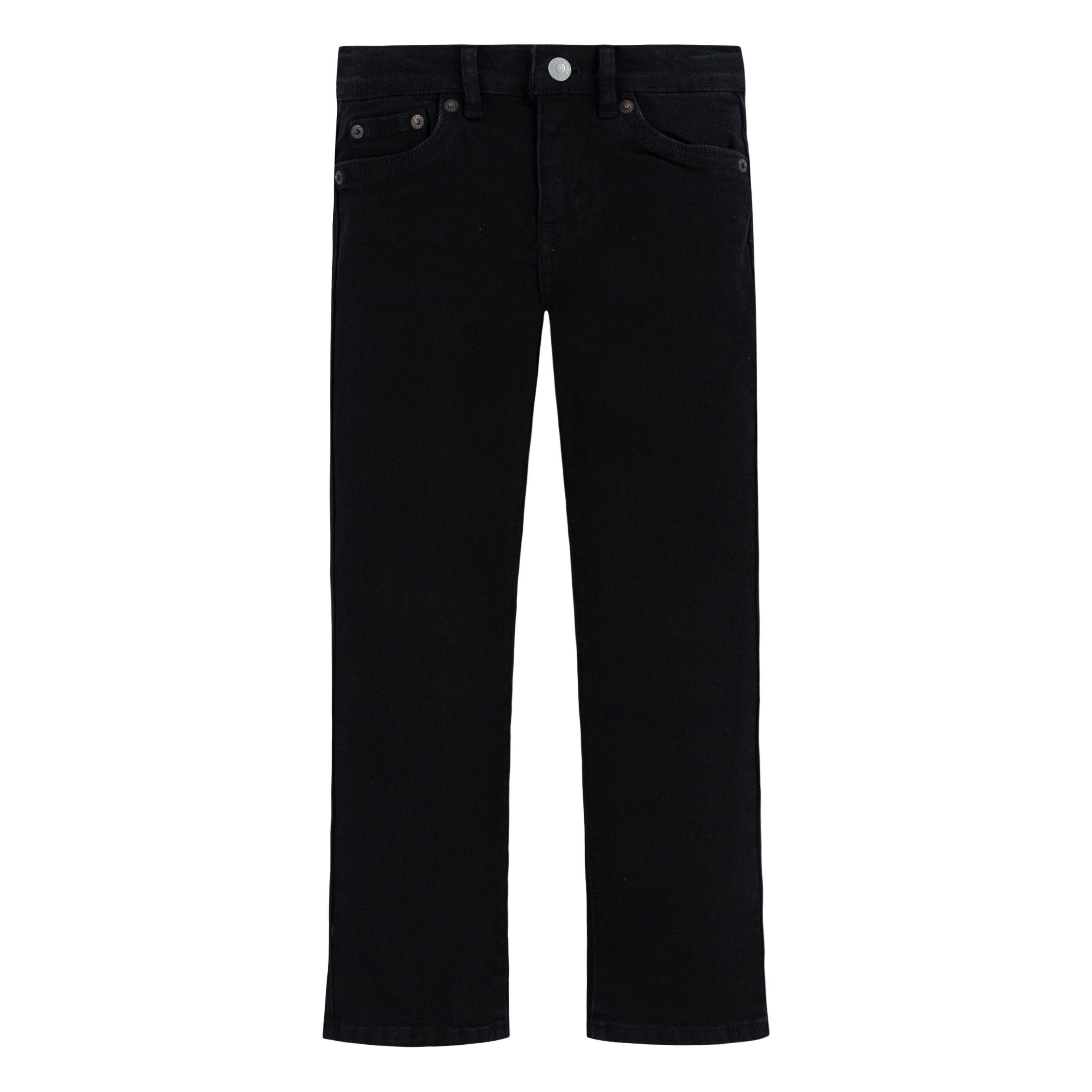 Levi's Little Girls' Classic Bootcut Black Wash Denim Jeans - BLACK